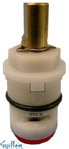 JER 17551;; __ 1-7/8in D; Hot cwc 1/4 Turn plastic cartridge; in Unfinish   A507179N