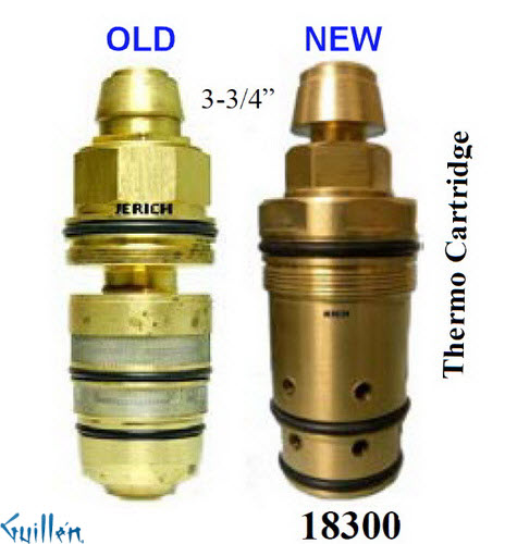 JER 18300;;__ 3-3/4in UNK; Thermostatic cartridge; in Unfinish