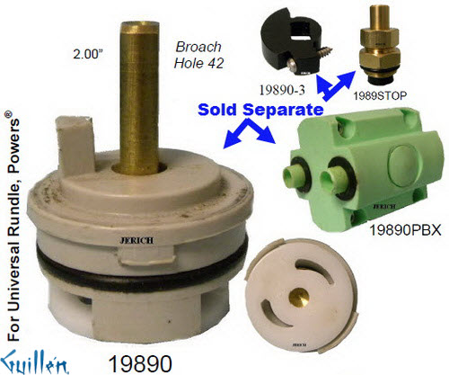 JER 19890PBX;;__ 2in UNK; pressure balance catridge; in Unfinish