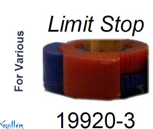 JER 19920-3; __ 3-7/8in 38pt; cartridge limit stop; in Unfinish