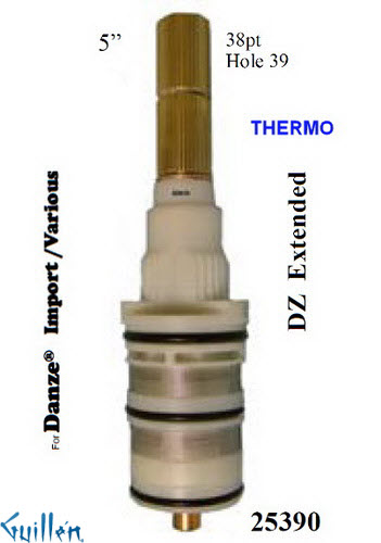 JER 25390;; __ 5in; Thermostatic cartridge; in Unfinish