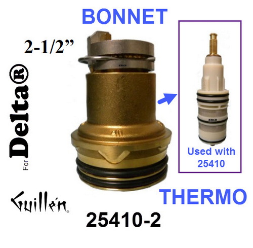 JER 25410-2;;__ Thermostatic bonnet; in Unfinish