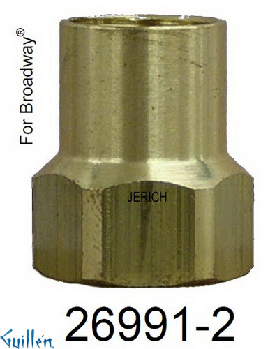 JER 26991LF-2; __ 3-1/2in 20pt; packing nut; in Unfinish