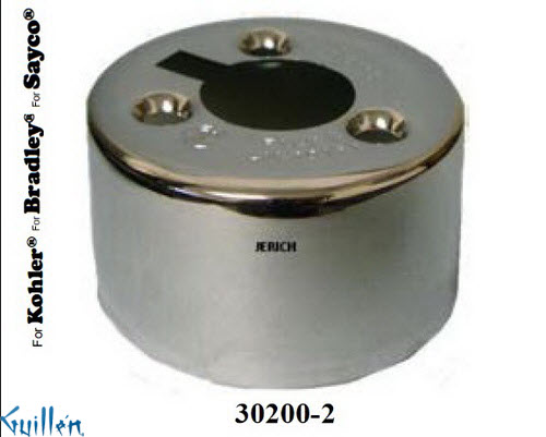 JER 30200-2; __ 3-1/2in 8pt; cover; in Chrome