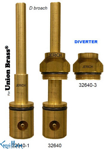 JER 32640;;__ UNK; D; Diverter cartridge; in Unfinish
