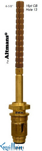 JER 33621;; __ 6-5/8in 16pt; Diverter cartridge; in Unfinish