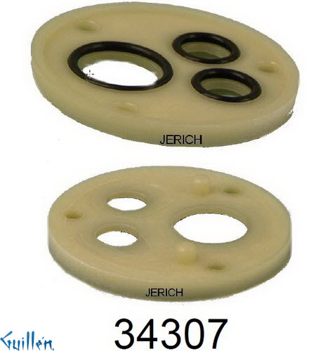 JER 34307; __ 2-1/4in Unk; PBX disc with 3 seals; in Unfinish   060280-0070A