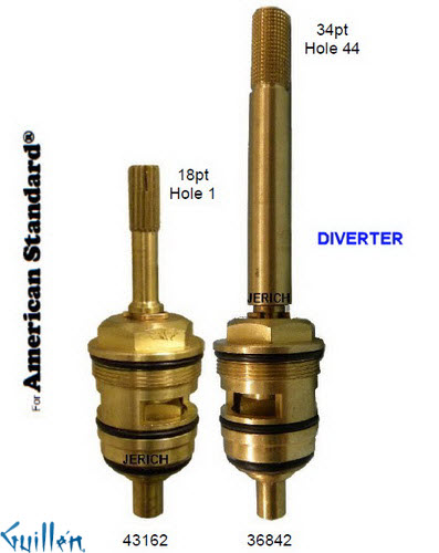 JER 36842;; __ UNK 34pt; Diverter cartridge; in Unfinish