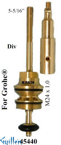 JER 45440;;__ 5-5/16in; UNK; Diverter cartridge; in Unfinish