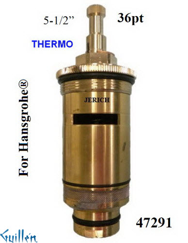 JER 47291;; __ 5-1/2in; Thermostatic cartridge; in Unfinish