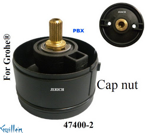JER 47400-2;;__ UNK; UNK; black cap; in Unfinish