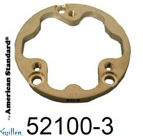 JER 52100-3;;__ 2-1/2in UNK; pressure balance catridge hold down plate; in Unfinish