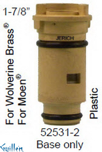 JER 52531-2;; __ 1-7/8in ; Hot cwc 1/4 Turn plastic cartridge; in Unfinish