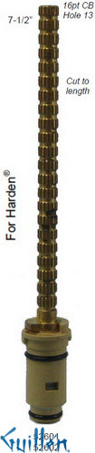 JER 52602;; __ 7-1/2in 16pt; Cold ccwc 1/4 Turn brass cartridge ceramic; in Unfinish