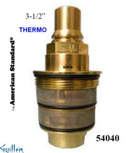 JER 54040;; __ 3-1/2in; Thermostatic cartridge; in Unfinish