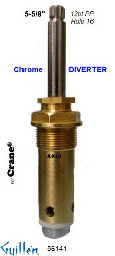 JER 56141;; __ UNK 12pt; Diverter cartridge; in Chrome