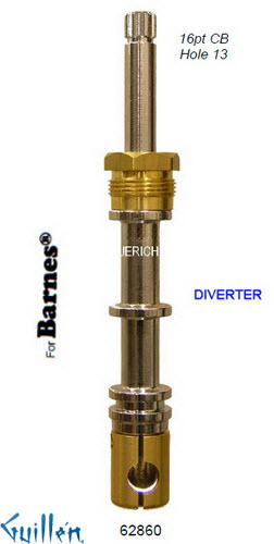 JER 62860;; __ UNK 16pt; Diverter cartridge; in Chrome