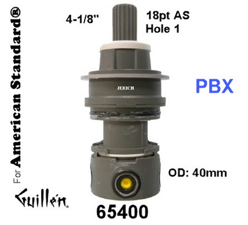 JER 65400;;__ 4-1/8in UNK; pressure balance catridge; in Unfinish