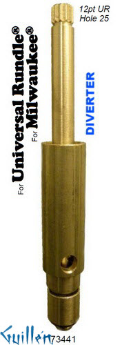 JER 73441;;__ UNK; 12pt; Diverter cartridge; in Unfinish