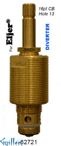 JER 82721;;__ UNK; 16pt; Diverter cartridge; in Unfinish