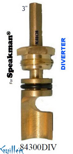 JER 84300DIV;;__ 3in; UNK; Diverter cartridge; in Unfinish