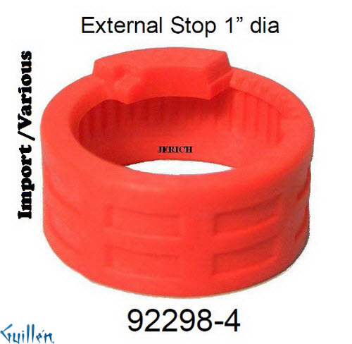 JER 92298-4;;__ DIA: 1in Unk; Temperature adjuster stop; in Unfinish