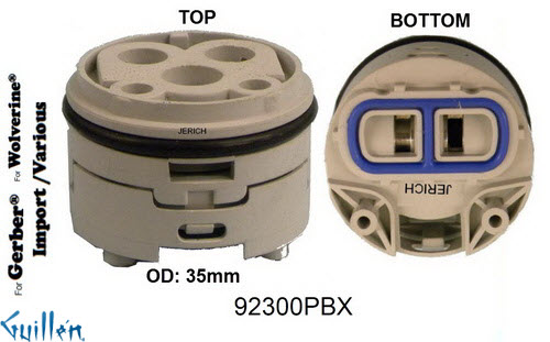 JER 92300PBX;;__ UNK; UNK; pressure balance cartridge; in Unfinish