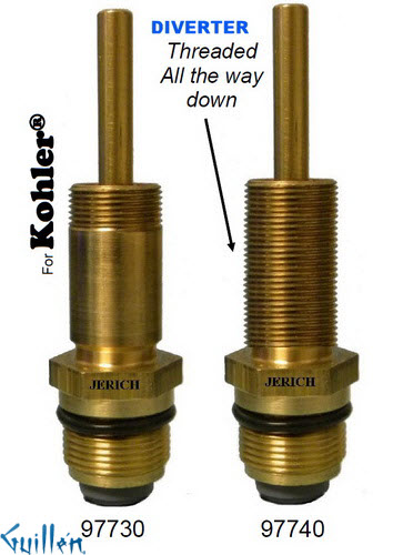JER 97730;;__ UNK; UNK; Diverter cartridge; in Chrome