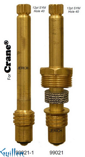 JER 99021;; __ UNK 12pt; Hot cwc piston stem assembly; in Unfinish