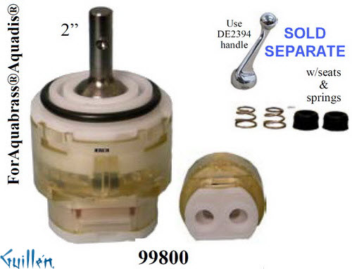 JER 99800;;__ 2in Rnd; Single lever cartridge; in Unfinish
