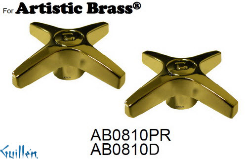 JER AB0810PR;;__ UNK; Cross handle; in Chrome