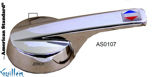 JER AS0107;__ SQ; lever Metal handle ; in Chrome