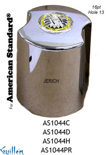 JER AS1044D;__ 16pt; knob Metal handle diverter; in Chrome