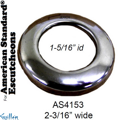 JER AS4153;; escutcheon; in Chrome