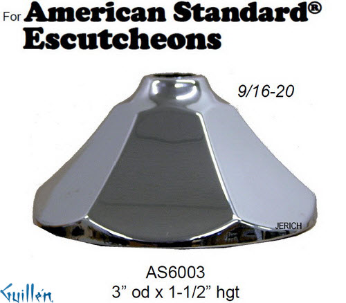 JER AS6003;; escutcheon; in Chrome