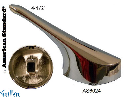 JER AS6024;__ 4-1/2in UNK; lever Metal handle ; in Chrome