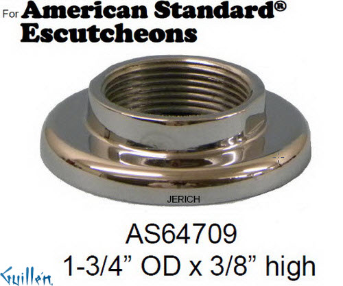 JER AS64709;; escutcheon; in Chrome