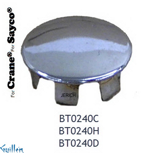 JER BT0240D;;__ UNK; UNK; Diverter handle button; in Chrome
