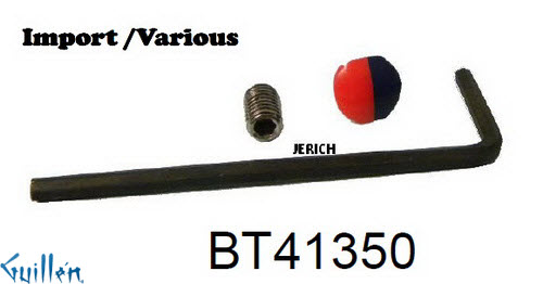 JER BT41350;__ UNK; Button Red-Blue with wrench ; in Chrome