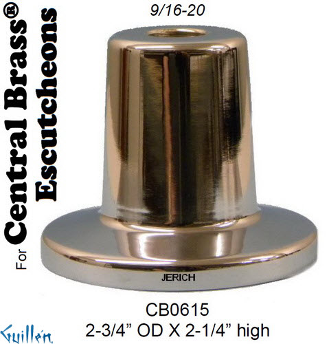 JER CB0615;; escutcheon; in Chrome
