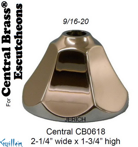 JER CB0618;; escutcheon; in Chrome