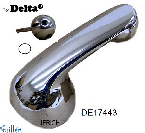 JER DE17443;__ UNK; lever Metal handle ; in Chrome