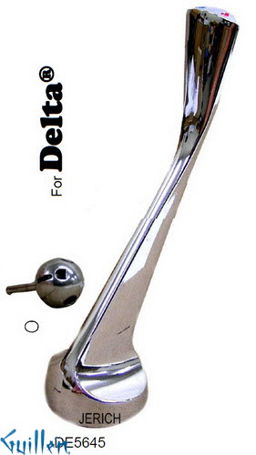 JER DE5645;__ UNK; lever Metal handle ; in Chrome
