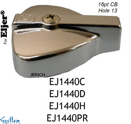 JER EJ1440C;__ 16pt; lever Metal handle cold; in Chrome