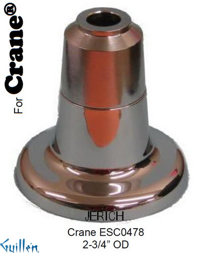 JER ESC0478;; escutcheon; in Chrome