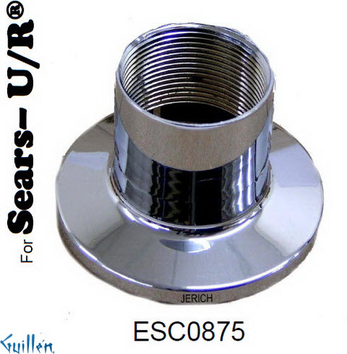 JER ESC0875;; escutcheon; in Chrome