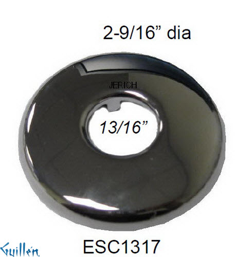 JER ESC1317;; shower arm escutcheon; in Chrome