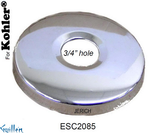JER ESC2085;; escutcheon; in Chrome