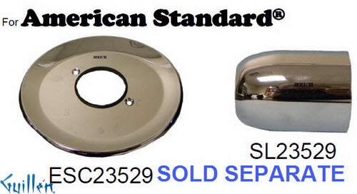 JER ESC23529;; escutcheon; in Chrome