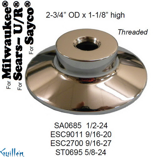 JER ESC2700;; soho escutcheon; in Chrome